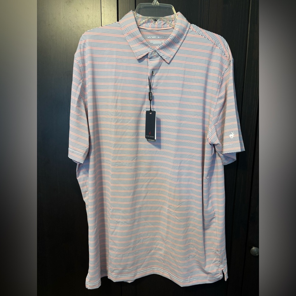 MICHEL ROUEN
Mens Golf Shirt Moisture Wicking Dry Fit Performance